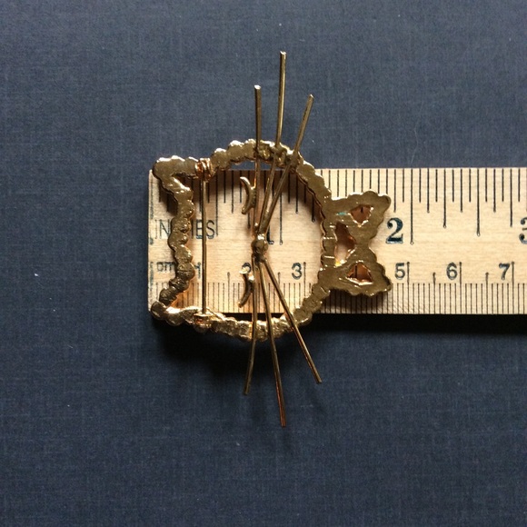 Sweet Jewelled Cat Brooch.😺 - Picture 6 of 9